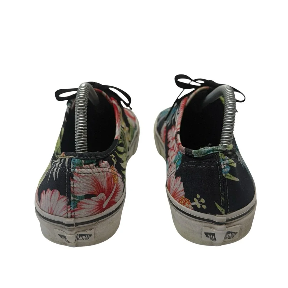 Vans‎ Hawaiian Hawaii Aloha Floral Lace Up Sk8 Shoes Men 9.5 Women 11 S-4